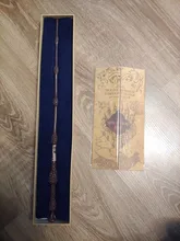 Varita mágica de Iron Core HP para ancianos, varita mágica de 42cm, edición de escritura Dumbledore, no varita luminosa, más nueva