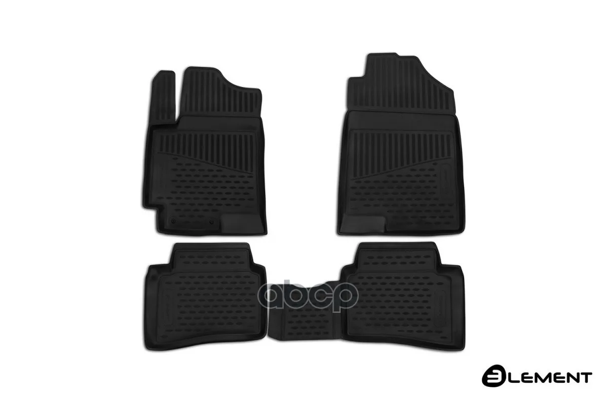 Element2065210_коврики В Салон! 4 Шт Полиуретан Hyundai Solaris 17 Comfort Element Element2065210 ELEMENT арт. ELEMENT2065210