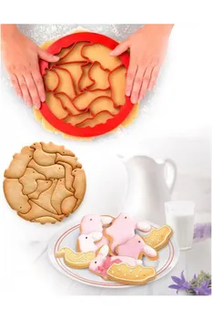 

Form for cutting biscuits "zoo" bradex