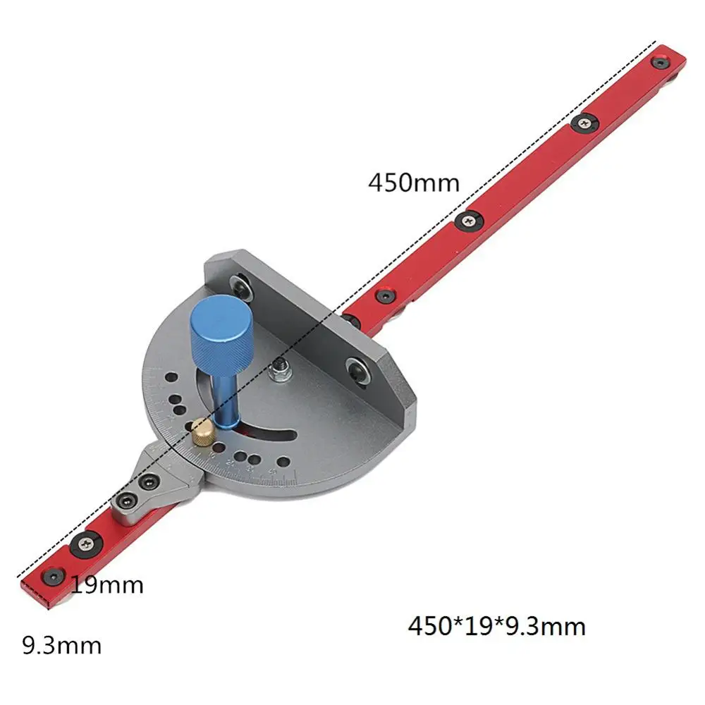 T-tracks Rail алюминиевый DIY деревообрабатывающий универсальный шют подложки Miter Rail Chute соединитель Деревообработка t-слот рукавица ручной инструмент