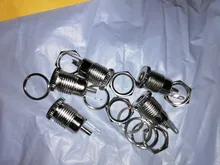 NinthQua-conector de montura hembra de 5/10mm x 5,5mm y 2,1mm, toma de corriente CC de 1/2/2,5 Uds., Conector de montura de Panel de Metal 5,5x2,1 5,5x2,5