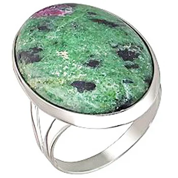 

Esthete ring with silver Jade
