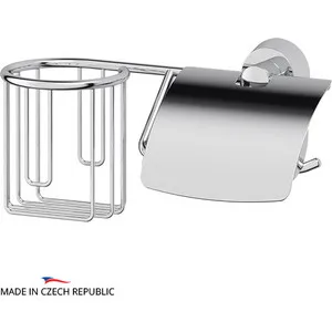 

Holder of toilet paper and freshener FBS Vizovice with lid, Chrome (viz 054)
