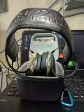 ZOHAN-orejera electrónica táctica para caza, auriculares con reducción de ruido, protección auditiva, NRR, 22db