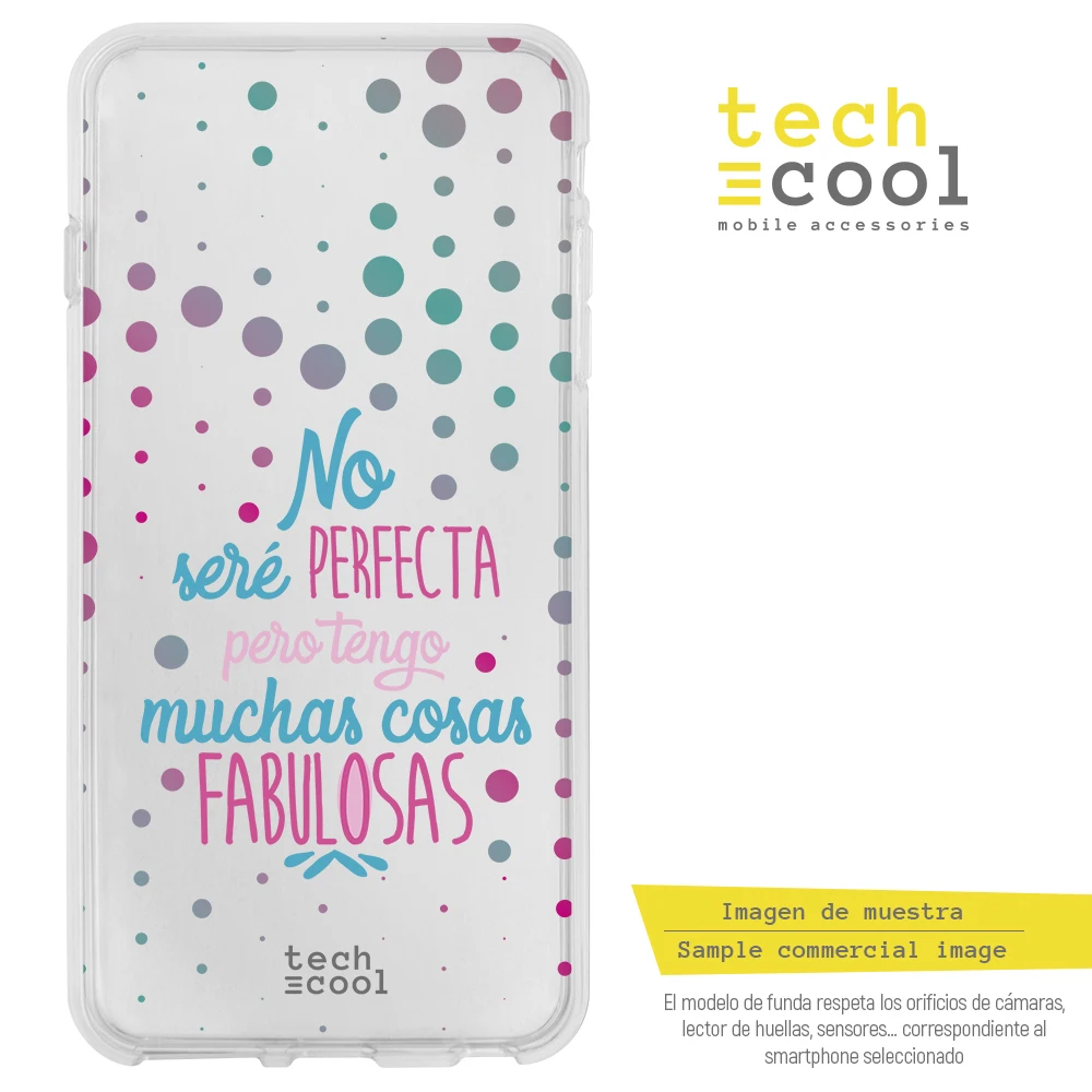 FunnyTech®Силиконовый чехол для Samsung Galaxy Note 10 l с надписью I't be perfect.