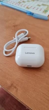 Lenovo-auriculares inalámbricos LP40 TWS, originales, con Bluetooth, Control táctil, deportivos, estéreo, para teléfono Android