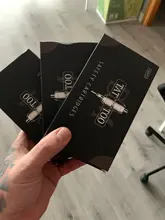 Agujas desechables para tatuaje, 0,3mm, 0,35mm, revestimiento redondo, cartucho para tatuar, esterilizado de seguridad, con sistema de membrana, 10 uds.