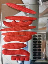 Almohadillas de protección para casco de ciclismo, esponja sellada para casco de motociclismo eléctrico, forro de Velcro, 1/2/4 unidades