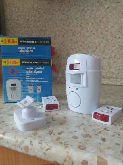 Alarme sem Fio com Sensor de movimento photo review