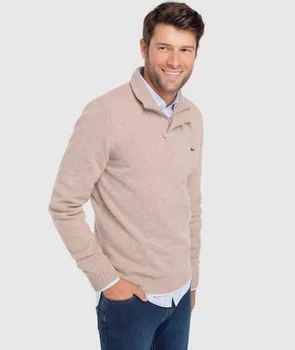

Jersey Lacoste beige turtleneck