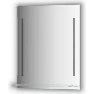 

Mirror with shelf evoform ledline-s with 2 lights 11 W 60x75 cm (by 2162)