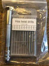 Juego de equipos de perforación manual de Metal, herramientas de molde de resina epoxi Uv con tornillo de taladro de 0,8mm-3,0mm, bricolaje, fabricación de joyas hechas a mano, 1 Juego