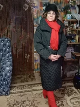 Fit Coat Spring Women Parkas Cotton-Padded Black Autumn Long Fashion EAM New Loose 19a-A319