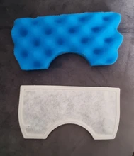 Kit de filtro Hepa de esponja azul para Robot aspirador, accesorios para Samsung DJ97-01040C SC43 SC44 SC45 SC47 Series, 1 Juego