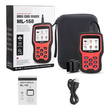 

Diagnostic scanner ml-168 (OBDII/EOBD + can)