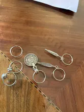 5 unids/pack diferentes 49 estilos encantos trenza temor Dreadlock cuentas Clips esposas anillos de joyería Dreadlock cierres Accesorios