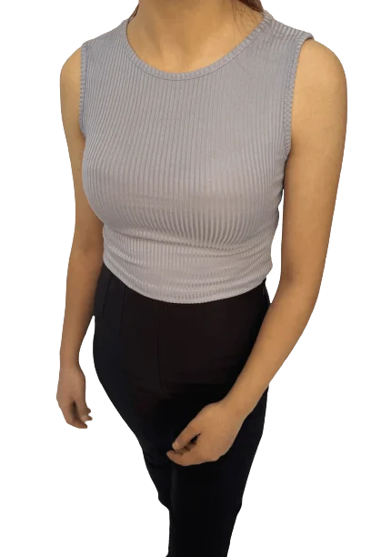 

Women's Camisole Sleeveless Crop Body-Blue