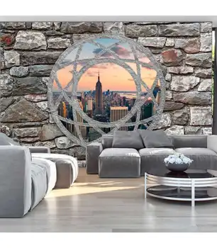 

Photo Mural-view of skyscrapers