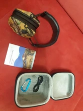 ZOHAN-orejera electrónica táctica para caza, auriculares con reducción de ruido, protección auditiva, NRR, 22db