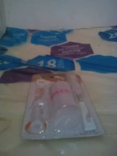 7 unid/set perro botella para gatos Alimentación de Mascotas de agua herramientas cepillo de limpieza de los pezones perforadora gato cachorro gatito Totoro conejo