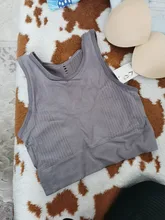 Shirt Underwear Brassiere-Bras Yoga-Crop Fitness Push-Up Cloud Hide Sport Women Top Vest