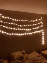 Led-Light Photo-Clip Battery-Powered Garland Led Christmas Outdoor Wedding 10M 5M 2M