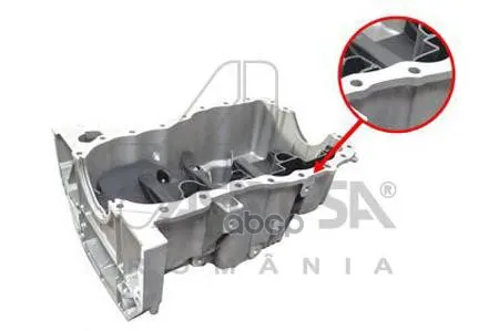 Поддон Масляный Dacia: Logan/Sandero 1.5 Dci, 1.6 16v ASAM-SA арт. 30485