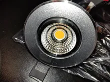 Dimmable LED Downlights Ceiling-Lamp DBF Angle Recessed 220V AC110V 9W 12W 6W COB Round