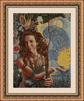 

CROSS STITCH KIT PANDATHREAD MODERN AND SURREAL 33058