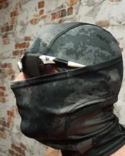 Pasamontañas de camuflaje táctico, máscara facial CS completa, juego de guerra, caza del ejército, deportes de ciclismo, casco con forro, militar, Multicam, CP, bufanda