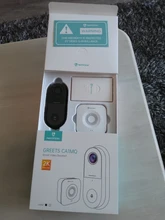 HeimVision-cámara de vídeo inalámbrica Greets CA1MQ 2K, timbre con visión más amplia, Audio bidireccional, visión nocturna, impermeable, cámara de seguridad 24/7