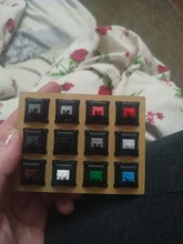 Acrylic Keyboard Tester Plastic Keycap Sampler for Cherry MX Switches