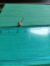 Pendientes de aleación hechos a mano con tope de bala, accesorios para fabricación de joyería