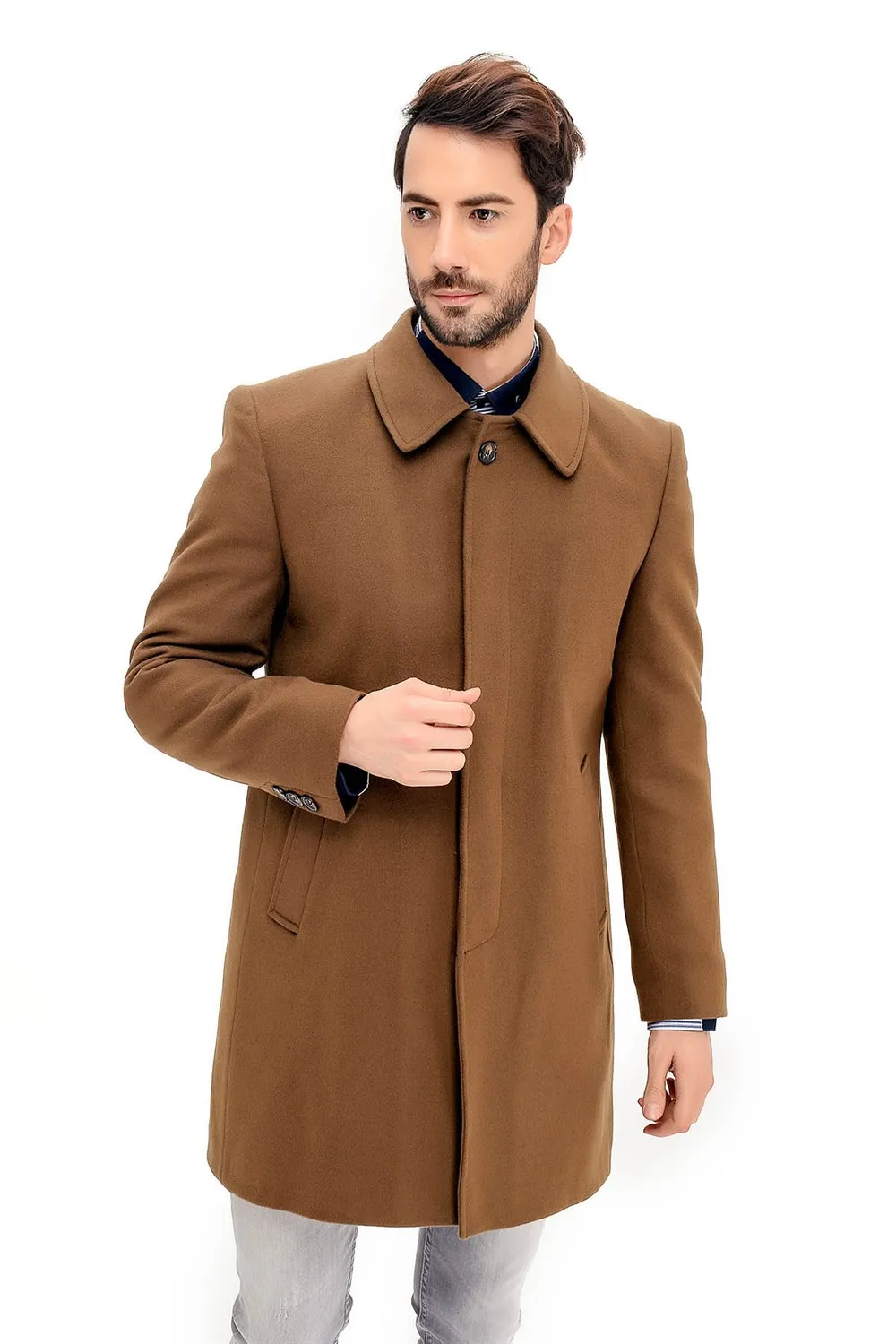 PLT8365 Пальто DEWBERRY-CAMEL