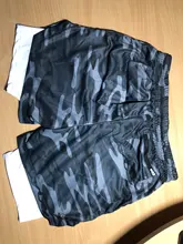 Pantalones cortos deportivos de camuflaje para hombre, 2 en 1, de secado rápido, para gimnasio, Fitness, trotar, entrenamiento, 2021