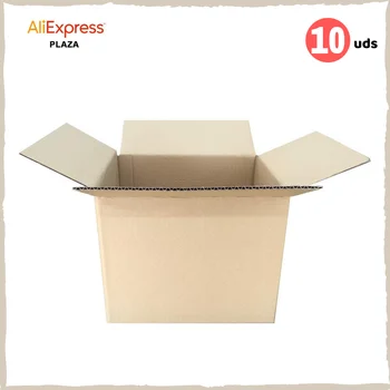 

Pack 10 Channel simple cardboard boxes. Choose your size. Cardboard boxes for storage and move, shipments from Spain. Cajeando