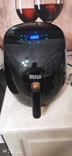 MIUI 4.6L Electric Air Fryer Oven MI-CYCLONE 360°Baking LED Touchscreen Deep Fryer without