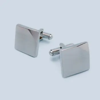 

Cufflinks jewelery square with bevel (54840)