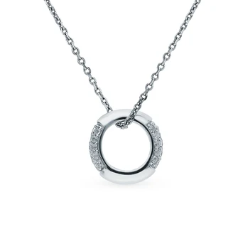 

Silver Pendant with cubic zirconia sunlight sample 925