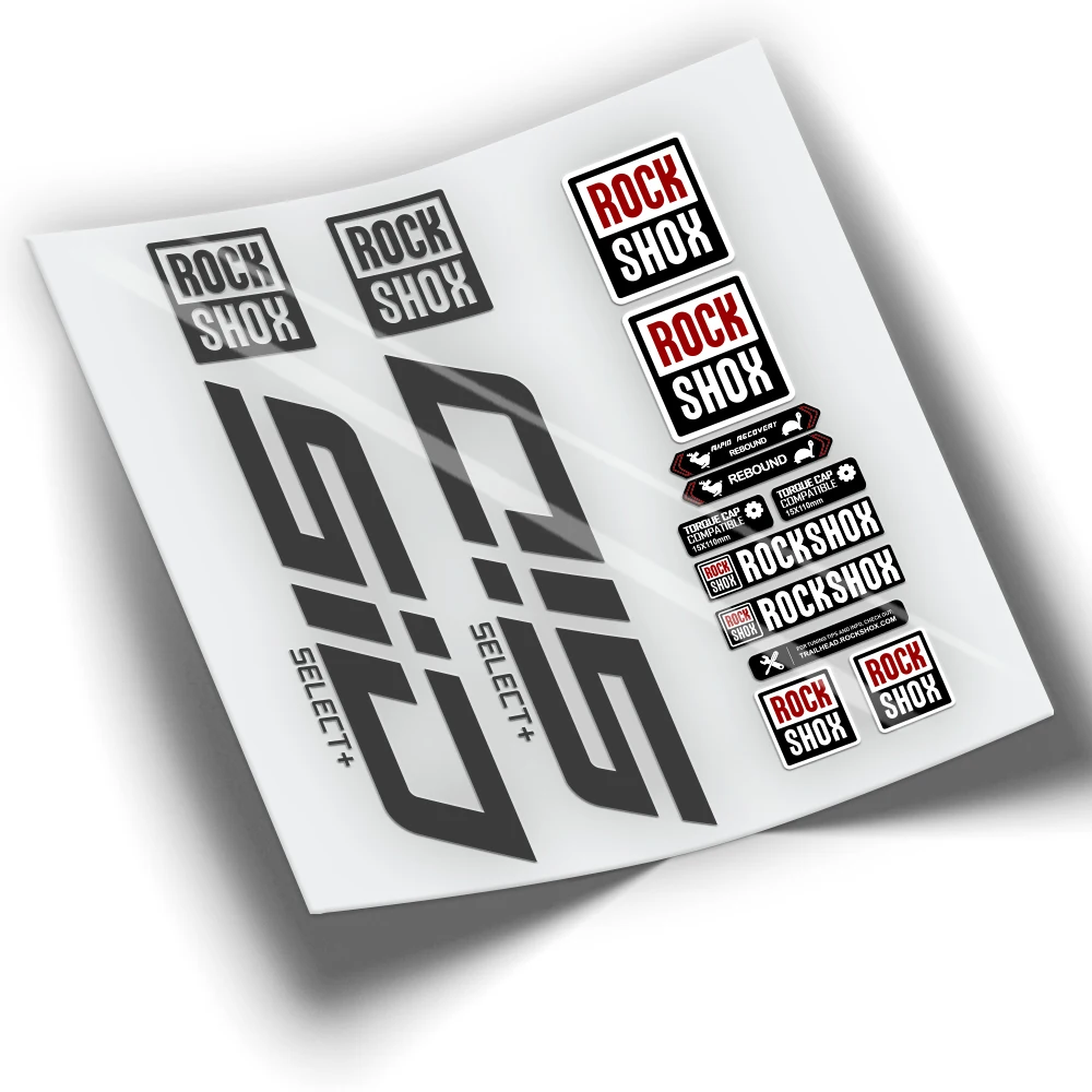Adesivi In Vinile Rockshox Sid Seleziona Plus 2021 Wp351