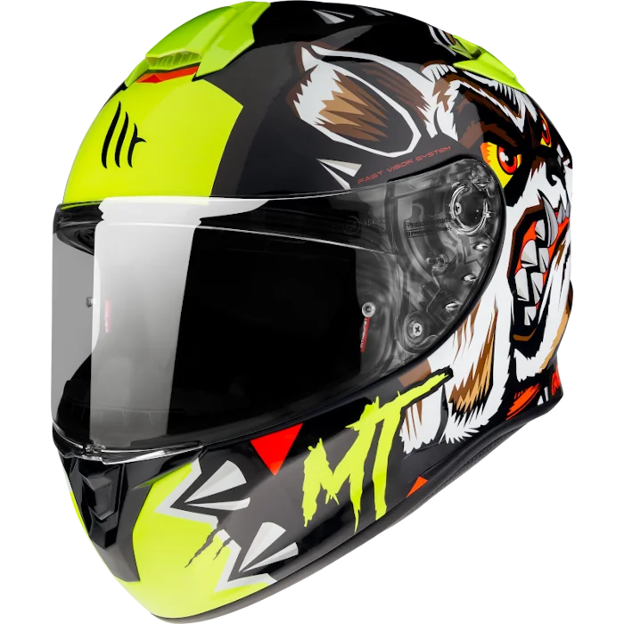 casco moto INTEGRAL,accesorios moto, cascos para moto, homologados casco MARCA MT TARGO CRAZYDOG G3 AMARILLO FLUOR BRILLO|Cascos| - AliExpress