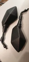Scooter Rearview-Mirrors Carbon-Fiber Electrombile Lmodri E-Bike 10mm 8mm Convex Back-Side