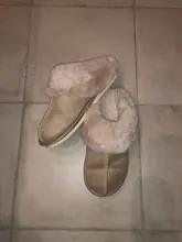 Furry Slippers Shoes Indoor Bedroom Plush Warm Women Ladies Luxury Home Winter No Faux-Suede