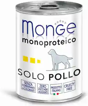 

Monge dog Monoproteico Solo (paste), Chicken, 24*400 gr.