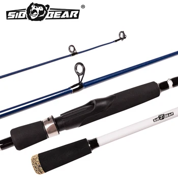 

Спиннинговое Rod sibbear ripstick carbon rod test 3-15гр length 2,1 m 2,4 m fishing rod on щуку Rod