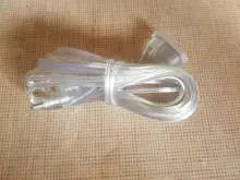 Cable de extensión de alimentación estándar, 3M, 110V, 220V, para guirnaldas de luces LED, tira de luces festivas