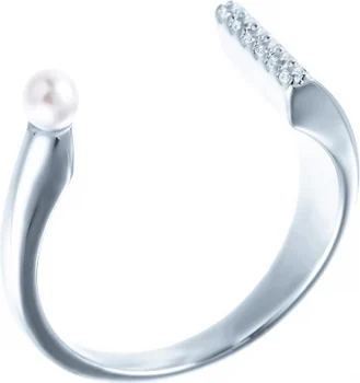 

Jay VI ring with pearls and cubic zirconia