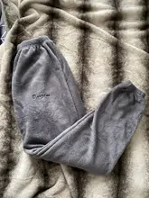 Velvet Trousers Loose Pants Heliar Warm Outerwear Elastic Woolen Women Winter 