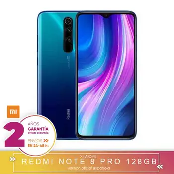 Перейти на Алиэкспресс и купить -Смартфон Xiaomi Redmi Note 8 Pro, 6 ГБ, 128 ГБ, 64 мп, 4 ядра, 4500 мАч