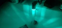 Nozzle Led-Head Water-Sprayer Light-Up KITCHEN-FAUCET-FILTER Access Bathroom for Shining